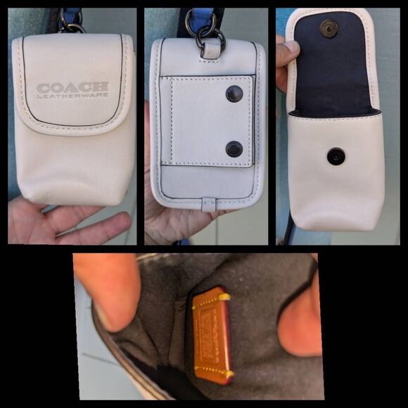 Coach Mens League Hybrid Crossbody In Signature C Jacquard - Picture 9 of 11